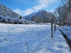 Snow and fence (Oberstdorf, Germany)