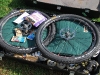 Wheels in bike box (Portugal ARWC 2009)