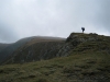 Mark on hill (Fagaras Mountains)