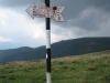 Sign post (Fagaras Mountains)