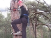 Emily climbing (Faszi Adventure, Haiming, Austria)