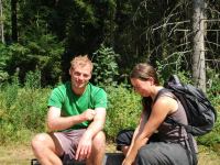 Cris and maria in water troff 2 (Freiburg, Germany)