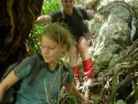 Suvi and Gina in action (Hen Island)