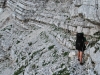 Cris traversing (Triglav Nat. Park, Slovenia)