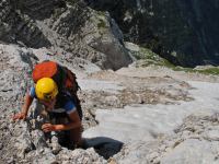 Em on route (Triglav Nat. Park, Slovenia)