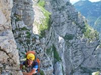 Em on via feratta (Triglav NP, Slovenia)