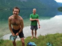Going swimming (Triglav Nat. Park, Slovenia)