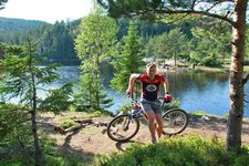 Cris mountain biking (Trondheim) resize