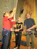 Cris helping with team belaying 2 (Oberstdorf, Germany) resize