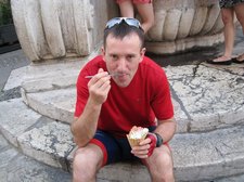 Chris eating ice cream 2 (Lago di Garda, Italy) resize