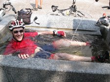 Chris cools off (Lago di Garda, Italy) resize