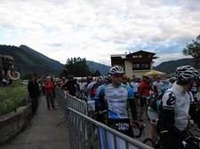 Cris at start line 4 (Tannheim Radmarathon, Austria) resize