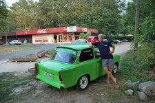 Cris is very proud of his wheels (Lake Belaton, Hungary) resize