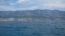 View towards the mainland (Rab Island, Croatia) resize