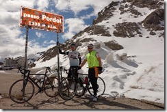 At passo Pordoi (Cycling Dolomites)