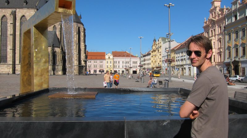 Brendan and the golden whatsit (Plzen, Czech Republic)