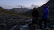 Getting water (Scaletta Pass, Switzerland)