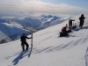 At the top (Langdalstindane, Norway)