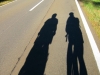 Brendan and Cris heading towards Waldmünchen (Germany)