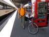 Cris arrives in Chur (Chur, Switzerland)