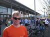 Cris before Freiburg half marathon (Freiburg, Germany)