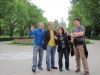 Cris, Kuan, Bell, and Dan being silly (Freiburg, Germany)