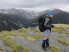 Cris on the Kelly Range (Carroll Hut Tramp)