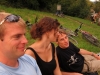 Cris, Rebecca, Julian (BBQ at the Dreisam, Freiburg)