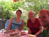Eating with Simone and Christine (Oberstdorf)