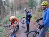 Julian with a flat (Black Forest, Freiburg)