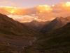 Sunset from Scaletta Pass (Switzerland)