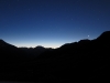 View from Caroll Hut by night (Carroll Hut Tramp)