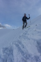 Oh oh, scary (Ski touring Jamtalhuette)