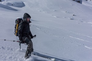 Skiing (Ski touring Jamtalhuette)