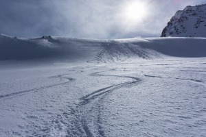Snow (Ski touring Jamtalhuette)