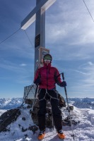 Some more posing (Ski touring Jamtalhuette)