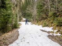 More pushing through snow (Multisport weekend in Austria March 2024)