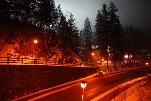 A winters night (Oberstdorf, Germany)