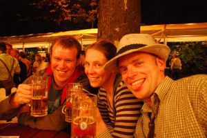 Al, Amber, and Cris at the Festwoche (Kempten, Germany)