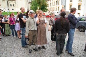 Cris and Frauke the yokels (Kempten, Germany)