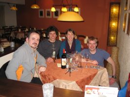 Eating at Essenza 2 (Oberstdorf, Germany)