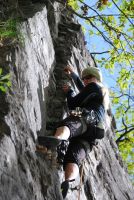 Emily climbing 3 (Oetz, Austria)