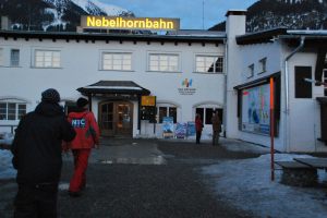 Heading towards the bahn (NTC am Nebelhorn, Germany)