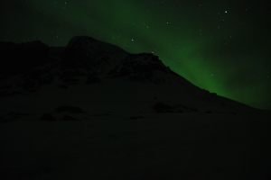 Northern lights (Ski touring Glomfjord, Norway)