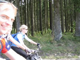 Riding with Frauke and Kathi (Allgaeu, Germany)