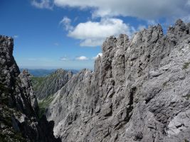 Rocks (Mindelheimer Klettersteig, Austria)