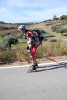 Chris descends on the skates (Portugal ARWC 2009)