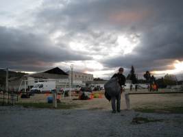 Collecting gear from T7 (Portugal ARWC 2009)