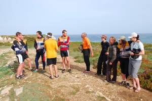 Discussing things with Orion after the race (Portugal ARWC 2009)