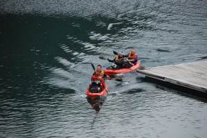 Nike comes in off the kayaks (Portugal ARWC 2009)